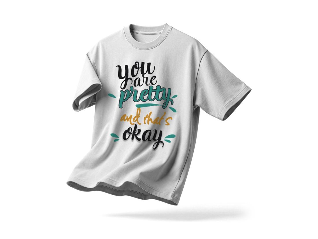 The pretty tee in Bone